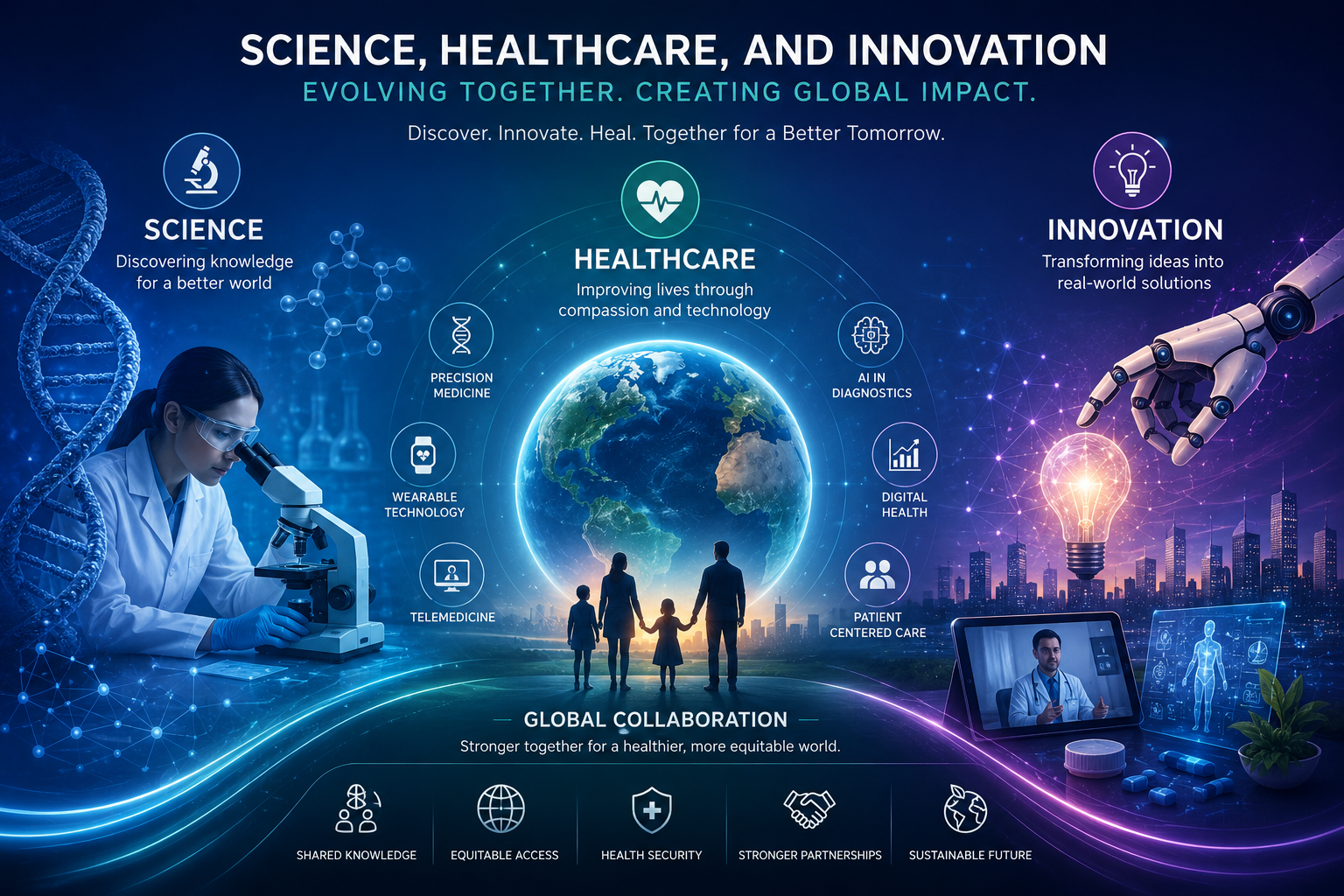 Science, Healthcare, and Innovation: Evolving Together to Create Global Impact